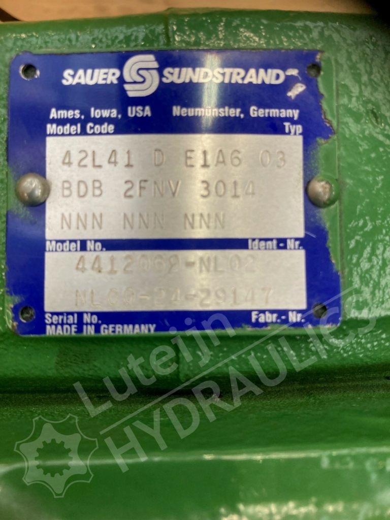 Sauer Danfoss 42L41 D E1A603